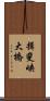 揖斐峡大橋 Scroll