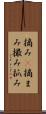摘み(P) Scroll