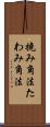 撓み角法 Scroll