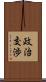 政治交渉 Scroll