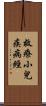 救療小兒疾病經 Scroll