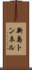 新島トンネル Scroll