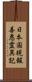 日本国現報善悪霊異記 Scroll