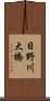 日野川大橋 Scroll