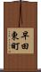 早田東町 Scroll