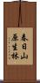 春日山原生林 Scroll