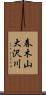 春木山大沢川 Scroll