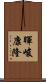 暉峻康隆 Scroll