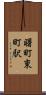 曙町東町駅 Scroll
