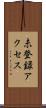 未登録アクセス Scroll