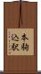 本駒込駅 Scroll