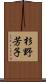 杉野芳子 Scroll