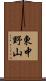 東中野山 Scroll
