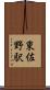 東佐野駅 Scroll