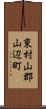 東村山郡山辺町 Scroll
