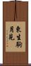 東生駒月見 Scroll