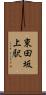 東田坂上駅 Scroll