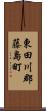 東田川郡藤島町 Scroll