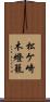 松ケ崎木燈籠 Scroll