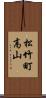 松竹町高山 Scroll