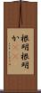 根明 Scroll