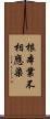 根本業不相應染 Scroll