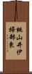 桃山井伊掃部東 Scroll