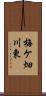 梅ケ畑川東 Scroll