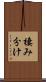 棲み分け Scroll