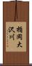 楯岡大沢川 Scroll