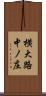 横大路中ノ庄 Scroll