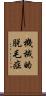 機械的脱毛症 Scroll