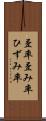 歪率 Scroll