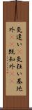 気違い(P);気狂い;基地外(iK);既知外(iK) Scroll