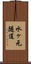 水ヶ元隧道 Scroll