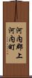 河内郡上河内町 Scroll