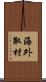 海外取材 Scroll