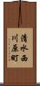 清水西川原町 Scroll