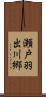 瀬戸羽出川郷 Scroll