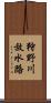 狩野川放水路 Scroll