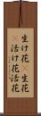 生け花(P);生花(P);活け花;活花 Scroll