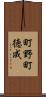 町野町徳成 Scroll