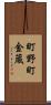 町野町金蔵 Scroll
