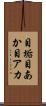 目垢 Scroll