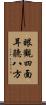 眼觀四面，耳聽八方 Scroll