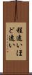 程遠い Scroll