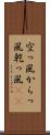 空っ風 Scroll