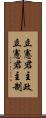 立憲君主政 Scroll