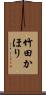 竹田かほり Scroll