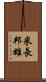 米長邦雄 Scroll